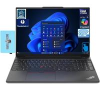 Lenovo ThinkPad E16 Gen 2 AI Powered Laptop 16.0" Touchscreen IPS WUXGA (Intel Ultra 5-125U, 16GB DDR5, 256GB PCIe SSD, Backlit KYB, Fingerprint, Thunderbolt 4, Win 11 Pro) w/DKZ USB Port Expander