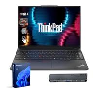 Lenovo ThinkPad E16 Gen 2 Business Laptop, 16" FHD+ Touchscreen, AMD Ryzen 7 7735U, 16GB DDR5 RAM, 512GB SSD, HDMI, Type-C, Fingerprint, Backlit KB, Wi-Fi 6, Windows 11 Pro, Bundle w/ 7-in-1 USB-C Hub