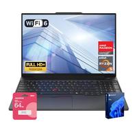 Lenovo ThinkPad E16 Gen 2 Business Laptop, 16" WUXGA, AMD Ryzen 5 7535U up to 4.55GHz, 32GB DDR5 RAM, 1TB SSD, Fingerprint, Backlit, HDMI, Wi-Fi 6, Win 11 Pro, Bundle with ADATA 64GB USB Flash Drive