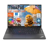 Lenovo ThinkPad E16 Gen 2 Business Laptop Computer, AMD 8-Core Ryzen 7 7735HS (Beat i7-1355U), 64GB DDR5 RAM, 1TB PCIe SSD, 16" FHD+, WiFi 6E, Backlit KB, Fingerprint Reader, Windows 11 Pro, vent-hear