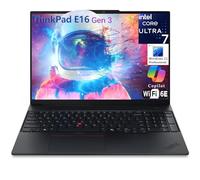 Lenovo ThinkPad E16 G2 16" FHD+ AI Business Laptop Computer, Intel 16-Core Ultra 7 155H (Beat i7-13705H), Arc Graphics, 64GB DDR5 RAM, 2TB PCIe SSD, WiFi 6E, Backlit KB, FR, Windows 11 Pro, AZ-XUT