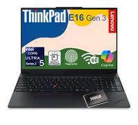 Lenovo ThinkPad E16 Gen 3 Laptop Computer for Business, Lifetime Office 365, Intel Ultra 7 255H, Arc 140T, 32GB DDR5 RAM, 1TB PCIe SSD, WiFi 6E, 16" FHD+, Webcam, Windows 11 Pro