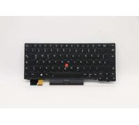 Lenovo ThinkPad German Backlit Keyboard 5N20V43339 For X13 Gen 1, L Black