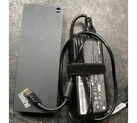 Lenovo 40AF0135UK laptop dock/port replicator Wired USB 3.2 Gen 1 (3.1 Gen 1) Type-C Black