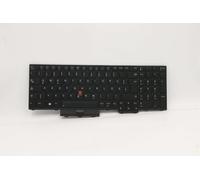 Lenovo ThinkPad Keyboard 5N20W68300 German Backlit L15 Gen 1 L15 G, Black