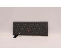 Lenovo ThinkPad Keyboard 5N21H76890 German Backlit L13 Gen 3 L13 Y Silver