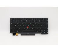 Lenovo ThinkPad L13 2 X13 Keyboard German Black Backlit 5N20V43048