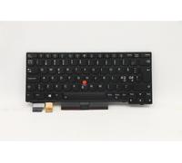 Lenovo ThinkPad L13 2 X13 Keyboard Nordic Black Backlit 5N20V43215