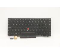 Lenovo ThinkPad L13 2 X13 Keyboard Ukrainian Black Backlit 5N20V43205