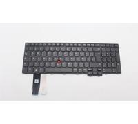 Lenovo ThinkPad L15 3 P16s 1 T16 1 Keyboard German Black 5N21D93734