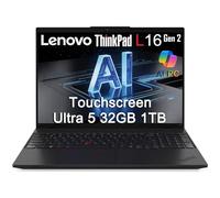 Lenovo ThinkPad L16 Gen 2 Touchscreen Laptop, 16" FHD+, 32GB RAM, 1TB SSD, Intel Ultra 5 225U (> Core i7-1365U), Next Gen L15 Business AI PC, FP, Backlit KB, Thunderbolt 4, Ethernet, Win 11 Pro, 2026