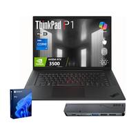 Lenovo ThinkPad P1 Mobile Workstation Laptop, 16" 4K OLED Touchscreen, NVIDIA RTX 3500 Ada, Intel Core i7-13800H vPro, 64GB DDR5, 4TB SSD, Fingerprint, Backlit, 5MP IR Webcam, Win 11 Pro, w/Bundle