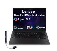 Lenovo Thinkpad P14s Mobile Workstation 14.0" 60Hz IPS WUXGA Display (AMD Ryzen AI 7 350, AMD Radeon 860M shared, 64GB DDR5, 2TB PCIe SSD, Backlit KB, Fingerprint, Win 11 Home) w/DKZ USB Port Expander