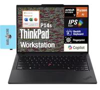 Lenovo ThinkPad P14s Mobile Workstation 14.0" WUXGA (AMD Ryzen AI 7 350, AMD Radeon 860M, 32GB DDR5, 4TB PCIe SSD, Win 11 Pro) w/MS 365 Personal, DKZ USB Port Expander