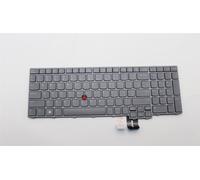 Lenovo ThinkPad P16 2 P16 1 Keyboard US Europe Grey Backlit 5N21F39345