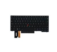 Lenovo ThinkPad P43s Keyboard Swedish Black Backlit 01YP545