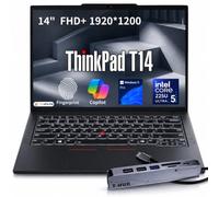 Lenovo ThinkPad E14 Gen 7 Business Laptop, 14" FHD+ Touchscreen, Intel Core 7 240H, 32GB DDR5, 2TB SSD, Fingerprint, Backlit, HDMI, 1080p Webcam, Wi-Fi 6E, Windows 11 Pro, Bundle w/ 7-in-1 USB-C Hub