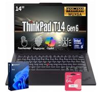 Lenovo ThinkPad T14 14" WUXGA Intel Core Ultra 5 225U Business AI Laptop,