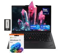 Lenovo ThinkPad T14 G5 14" WUXGA Laptop, Intel Ultra 5 125U, 64GB DDR5, 2.28TB Storage(2TB SSD+288GB Docking Station Set), Intel Graphics, Backlit Keyboard, Fingerprint Reader, Win 11 Pro, Black