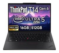 Lenovo ThinkPad T14 Gen 4 FHD+ 14” Display Business Laptop, Intel 10 Core i5-1335U (Beats i7-1270P), 16GB RAM, 512GB NVMe, WiFi 6E, BT, Backlit KB, FP, HD Webcam, Black, Win 11 Pro w/USB Drive