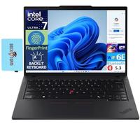 Lenovo ThinkPad T14 Gen 5 AI Business Laptop 14.0" IPS FHD+ (Intel Core Ultra 7 155U(>i7-13700H), 64GB DDR5, 1TB SSD, Copilot, Backlit KB, Fingerprint, 2 Thunderbolt 4, 5MP Webcam, Win11H) W/Dockztorm