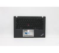 Lenovo ThinkPad T14s 2 Keyboard Palmrest Top Cover Danish Black 5M11A37548