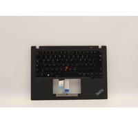 Lenovo ThinkPad T14s 3 Keyboard Palmrest Top Cover US Europe Black 5M11H25903