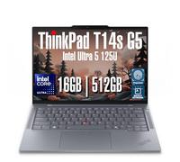 Lenovo ThinkPad T14s Gen 5 Business Laptop (14" FHD+, Intel Core Ultra 5 125U (>i7-1355U), 16GB LPDDR5XRAM, 512GB SSD), Backlit, Fingerprint, 5MP Webcam, Wi-Fi 6 Win 11 Pro, AI PC W/Maj Deskpad