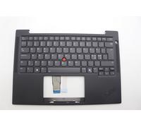 Lenovo ThinkPad T14s Gen 5 Keyboard Palmrest Top Cover Nordic Black 5M11N99634