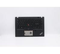Lenovo ThinkPad T14s Keyboard Palmrest Top Cover Nordic Black Backlit 5M10Z41418