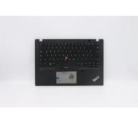 Lenovo ThinkPad T14s Palmrest Cover Keyboard German Black Backlit 5M10Z41492