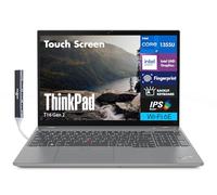 Lenovo ThinkPad T16 Gen 2 Business Laptop 16.0" IPS FHD+ Touchscreen (Intel i7-1355U, 48GB DDR5, 1TB SSD, Copilot, Backlit, Fingerprint, FHD Webcam, 2 Thunderbolt 4, Win11P) w/DKZ USB Port Expander