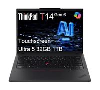 Lenovo ThinkPad T16 Gen 3 Business Laptop (16" FHD+, Intel Core Ultra 7 155U (>i7-13700H), 64GB DDR5 RAM, 4TB SSD), 5MP Webcam, Backlit, Fingerprint, Ethernet, Wi-Fi 6E, Win 11 Pro, 2025 AI PC, Black