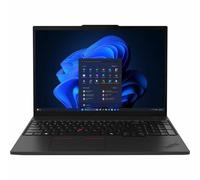 Lenovo ThinkPad T16 Gen 4 21QE007TUS 16" Touchscreen Notebook - WUXGA - Intel Core Ultra 7 265U - vPro Technology - 32 GB - 1 TB SSD - English Keyboard - Black - Intel Chip - 1920 x 1200 - Windows 11