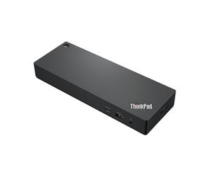 Lenovo ThinkPad Thunderbolt 4 Wired WorkStation Port Replicator Dock HDMI DP Black