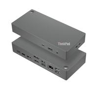 Lenovo ThinkPad Universal USB-C Dock V2-40B70090 with SOVVYDIGN HDMI Cable + SOVVYDIGN DisplayPort Cable + Starter Bundle