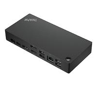 Lenovo 40B20135UK laptop dock/port replicator Wired USB 3.2 Gen 1 (3.1 Gen 1) Type-A + Type-C Black