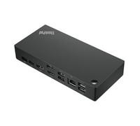 Lenovo 40AY0090UK laptop dock/port replicator Wired USB 3.2 Gen 1 (3.1 Gen 1) Type-C Black