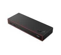 Lenovo ThinkPad USB4 Dock 5000, 40Gbps Bandwidth, Universal Compatibility, 65W Charging, Multiple Display Support, Black