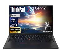 Lenovo ThinkPad X1 Carbon Gen 12 Business Laptop, Intel 16-Core Ultra 7 155H, 14" FHD+ Touchscreen, 32GB DDR5 RAM, 2TB SSD PCIe, WiFi 6E + BT, RJ-45, Backlit KB, FHD Webcam, Windows 11 Pro - Black