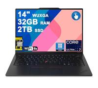 Lenovo ThinkPad X1 Carbon Gen 13 Aura Edition Laptop 14" WUXGA Touch (500nits 100% sRGB) Intel 12-core Ultra 7 255U 32GB RAM 2TB SSD for Creator Business Professional Win11Pro ICP Hub w/Copilot AI