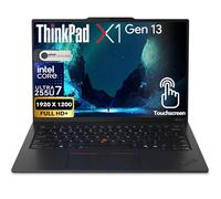 Lenovo ThinkPad X1 Carbon Gen 13 Business Laptop, Intel Ultra 7 255U, 14" FHD+ Touchscreen, 32GB DDR5 RAM, 1TB SSD PCIe, WiFi 6E + BT, RJ-45, Backlit Keyboard, 1080p Webcam, Windows 11 Pro - Black