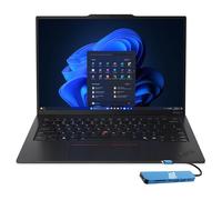 Lenovo ThinkPad X1 Carbon Gen 13 Aura Edition AI Laptop, Intel Core Ultra 7 258V (> Ultra 7 165), 14" 2.8K (2880 x 1800) OLED, 32GB DDR5, 1TB SSD, IR Webcam, Wi-Fi 7, Copilot+ PC, IST HUB, Win 11 Pro