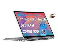 Lenovo ThinkPad X1 Yoga Gen 6 2-in-1 Laptop 14" FHD+ IPS Touchscreen (400 nits) 11th Gen Intel Quad-Core i5-1135G7 (Beats i7-10510U) 8GB RAM 256GB SSD Fingerprint Garaged Pen Win10 Pro + HDMI Cable
