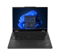 Lenovo ThinkPad X13 2-in-1 Gen 5 Intel Core Ultra 5 135U Hybrid (2-in-1) 33.8 cm (13.3") Touchscreen WUXGA 16 GB LPDDR5x-SDRAM 256 GB SSD Wi-Fi 6E (802.11ax) Windows 11 Pro UK English Black + Stylus p