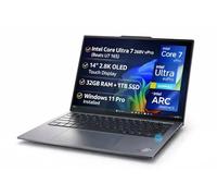 Lenovo ThinkPad X9 14 Gen 1 Aura Edition Laptop - Intel Core Ultra 7 268V (vPro), 32GB RAM, 1TB SSD, Intel Arc 140V, W11 Pro, 2.8K OLED, 120 Hz, Touch - Thunder Grey (21QA0036US)