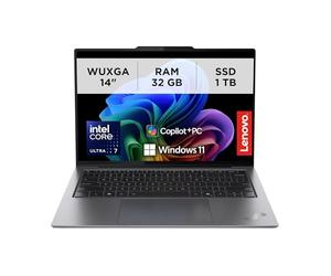 Lenovo - ThinkPad X9-14 Gen 1 Laptop, Copilot+ Windows 11 Pro Business Laptop, Intel Core Ultra 7 258V, 32GB LPDDR5X RAM, 1TB NVMe SSD - Intel Arc Graphics and Dolby Audio