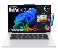 Lenovo ThinkPad X9 15 Aura Edition Business AI Laptop (15.3" 2.8K OLED Touchscreen, Intel Core Ultra 7 258V, 32GB DDR5, 1TB SSD) Copilot+ PC, Ultrathin, Backlit, Win 11 Pro, White (Next Gen X1 carbon)