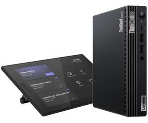 Lenovo ThinkSmart Tiny Kit + VESA Mount conference system for small Microsoft Teams rooms