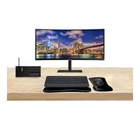 Lenovo ThinkStation P3 i7 Tower, 64GB RAM, 1TB SSD, RTX A2000 12GB DDR6 Bundled with ViewFinity S65UA 34” Curved 2K UWQHD, MK650 Wireless Keyboard & Mouse, Gel Mouse & Wrist Pad